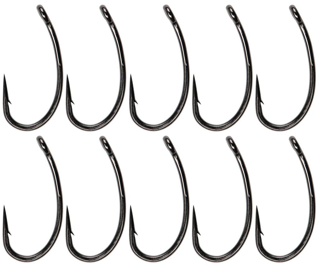 Fox Carp Hooks Curve Shank - 10 Karpfenhaken, Größe:4 Produktbild 