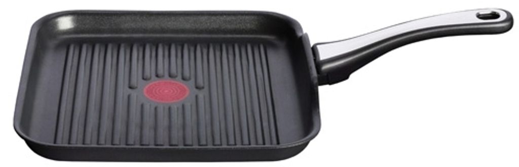 Tefal Reference E44140, Quadratisch, Grillpfanne, Schwarz, Titan Pro, 175 °C, Edelstahl