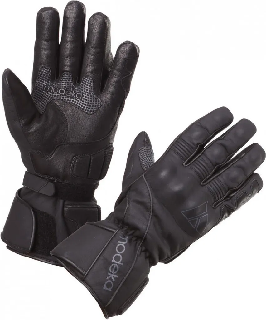 Gants Femmes Modeka Stavanger M Noirs - Protection Souple et Design