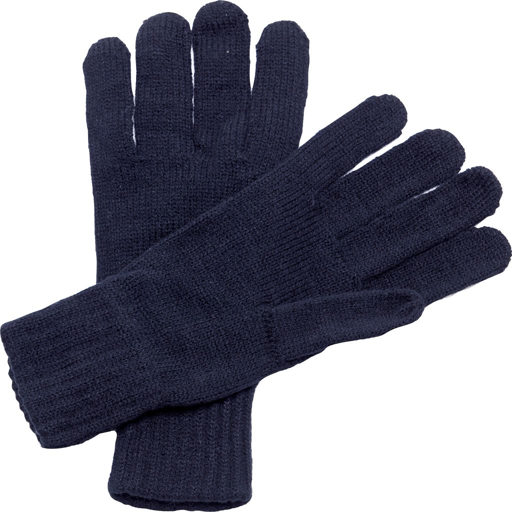 Regatta Uni Strick Winterhandschuhe RG1437 (Einheitsgröße) (Marineblau)