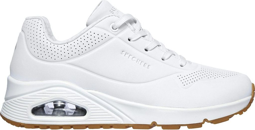 Skechers Uno Stand On Air Wide Fit Weiß WHT Größe EU 38 Produktbild 
