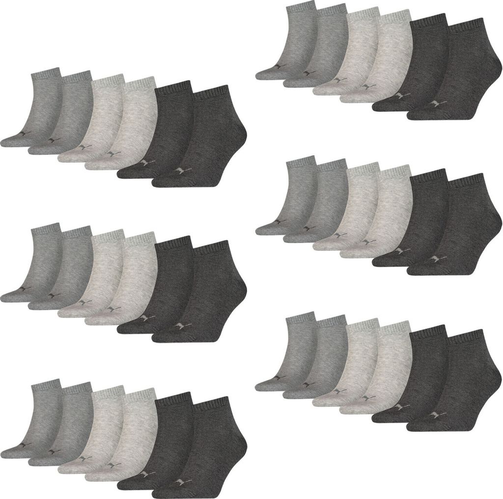 18 Paar PUMA Uni Quarter Socken