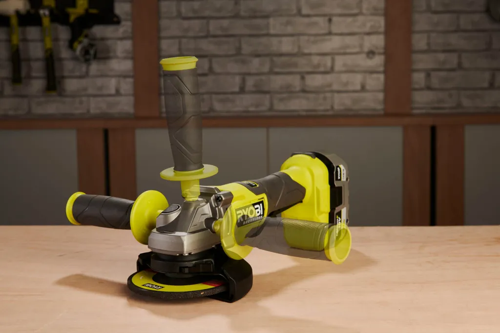 Ryobi RAG18BL-0 Meuleuse d'Angle 125mm Brushless Interrupteur Palette