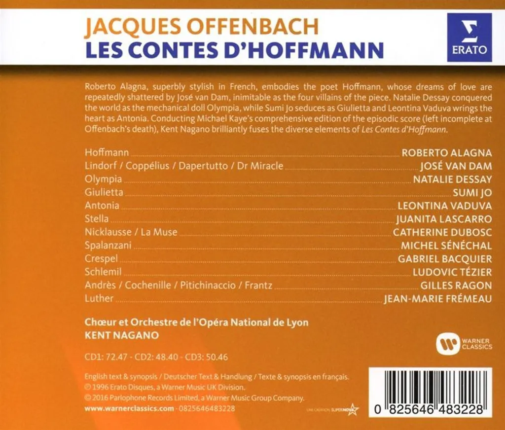 Opéra Les Contes d'Hoffmann DVD Distribution Prestige Dessay - 2
