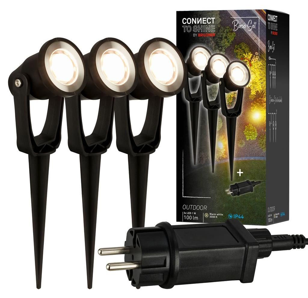 CONNECT TO SHINE Set iniziale Lilis con set di 3 faretti da Immagine del prodotto 