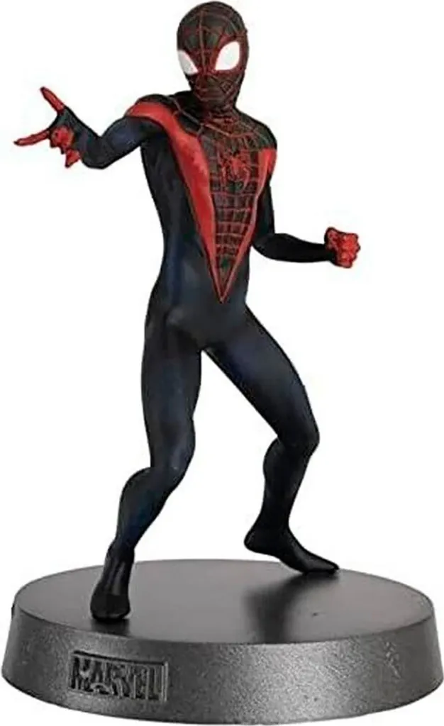 Figurine Marvel Spider-Man pour Décoration Bureau Miles Morales Métal