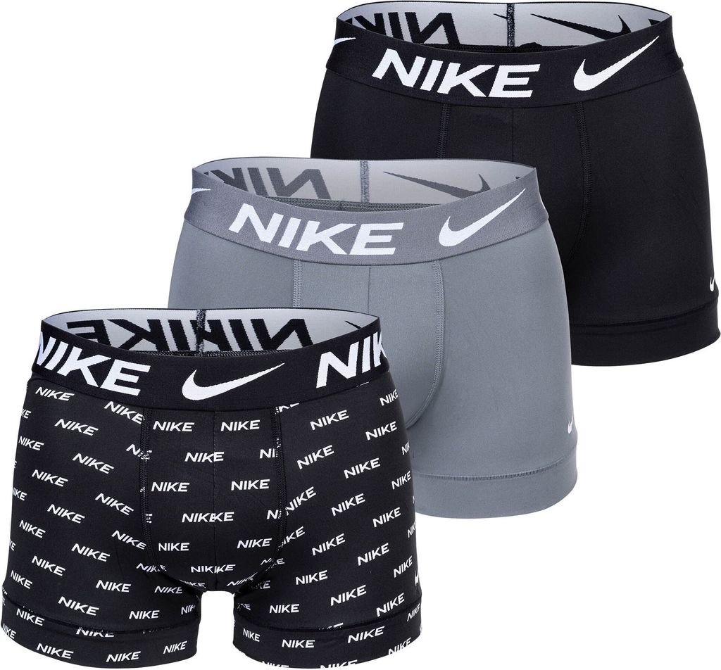 Nike Boxershorts 3 Einheiten Schwarz,Grau L Mann Produktbild 