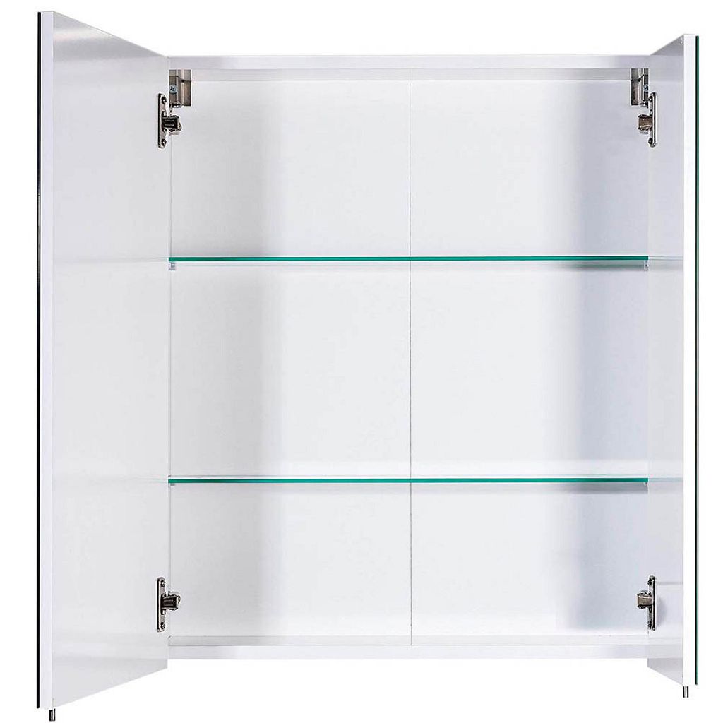 Spiegelschrank Möbelpartner Basic 60 x 16 x 70,7 cm weiß Produktbild 