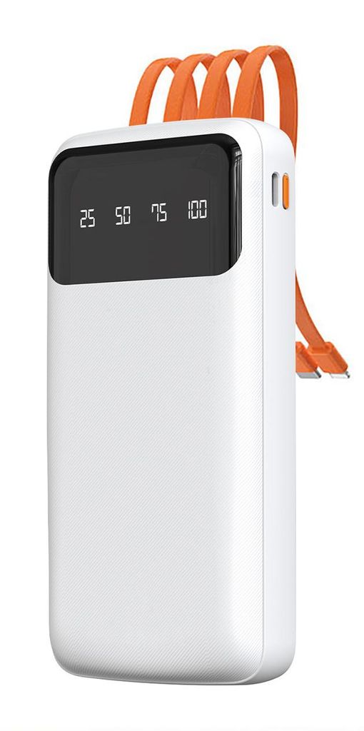 Powerbank portatile Dudao K6Pro Universal 10000mAh con cavo Immagine del prodotto 