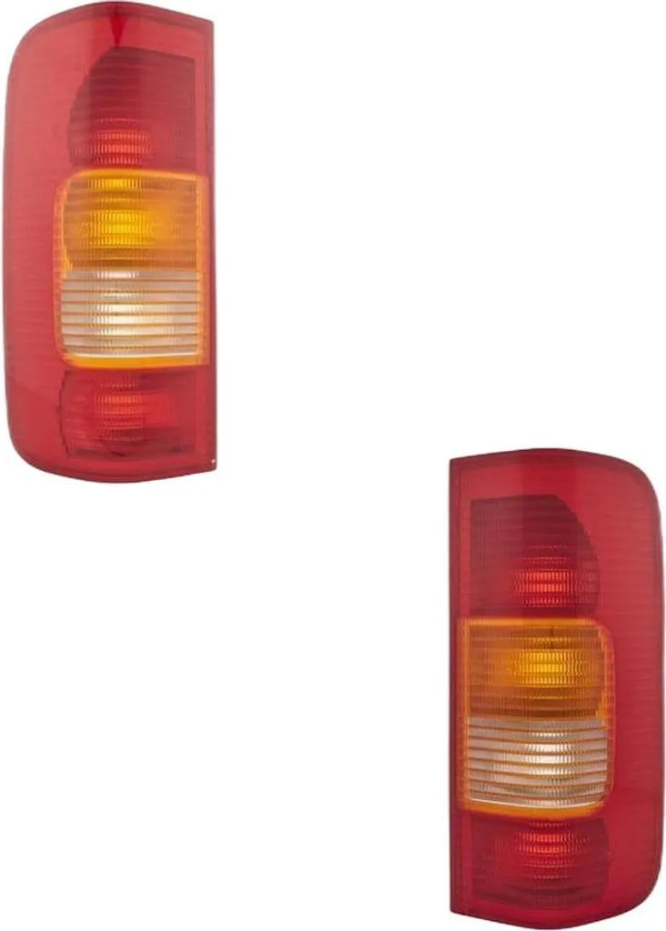 Feux arrière HELLA P21/5W P21W robustes pour VW LT avec optiques bicolores