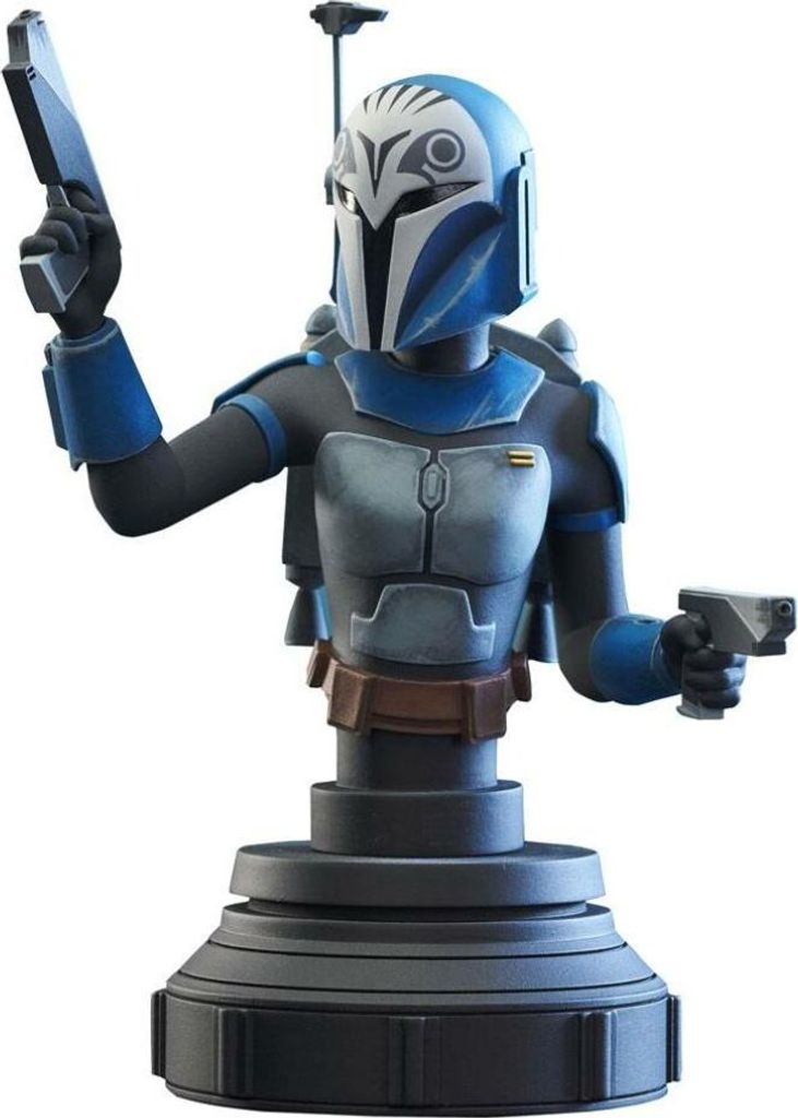 Gentle Giant Star Wars The Clone Wars Büste 1/7 Bo-Katan Kryze 15 cm
