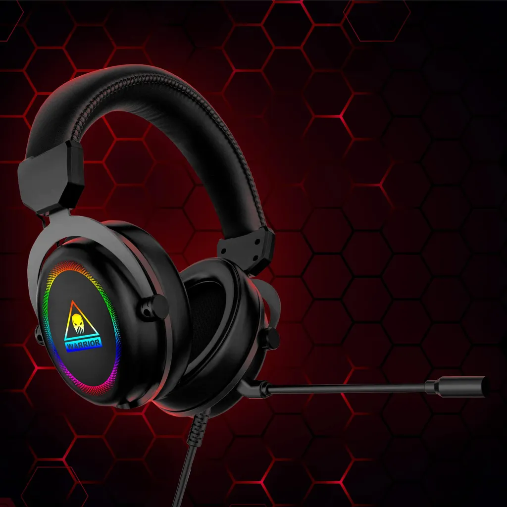 Cuffie Gamer Kruger&Matz KM0675 Warrior GH-50 con Microfono RGB - 19