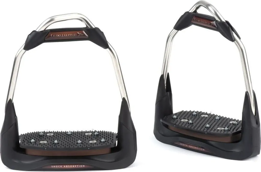 Étriers Freejump Air's 30 Degrés : Confort Articulaire et Fixité du Pied