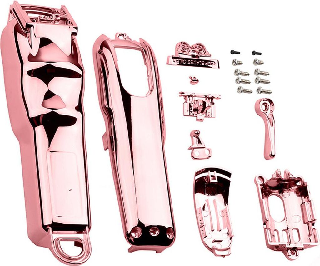 DIY Komplettgehäuse-Kombination, Clipper-Abdeckung für Wahl Series Magic Clipper Cordless #8148, #8591 (Transparent)