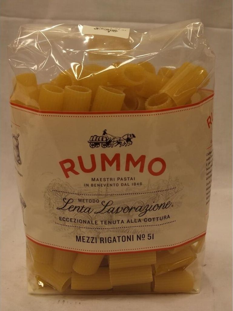 Rummo Mezzi Rigatoni No. 51 - Pasta aus Hartweizengrieß Produktbild 