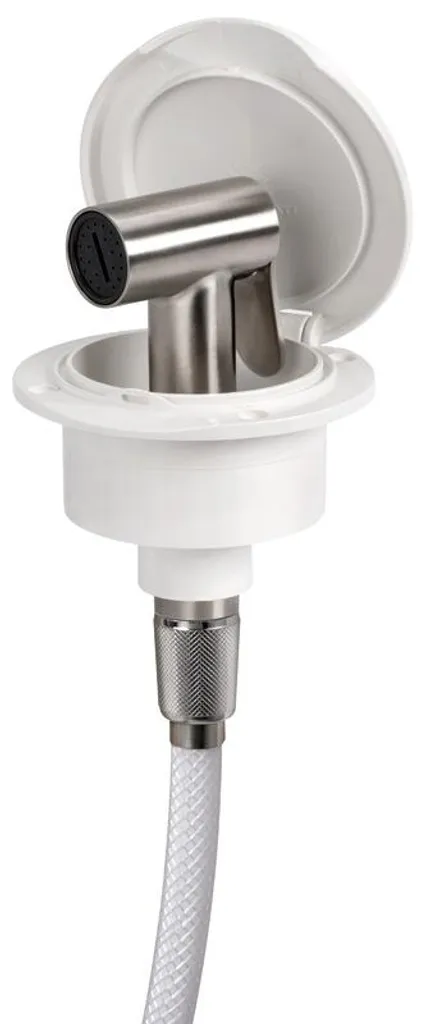 Douche de sol Classic Evo Tiger tuyau 4m blanc : fini le sable au salon