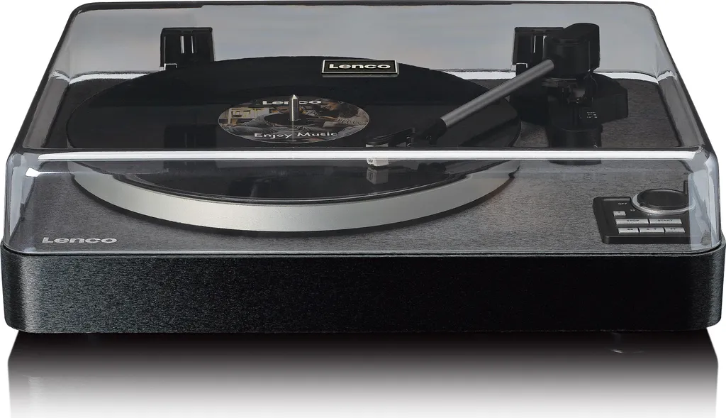 Platine Vinyle Bluetooth Lenco LBTA-165BK - Écoutez vos Disques sans Fils