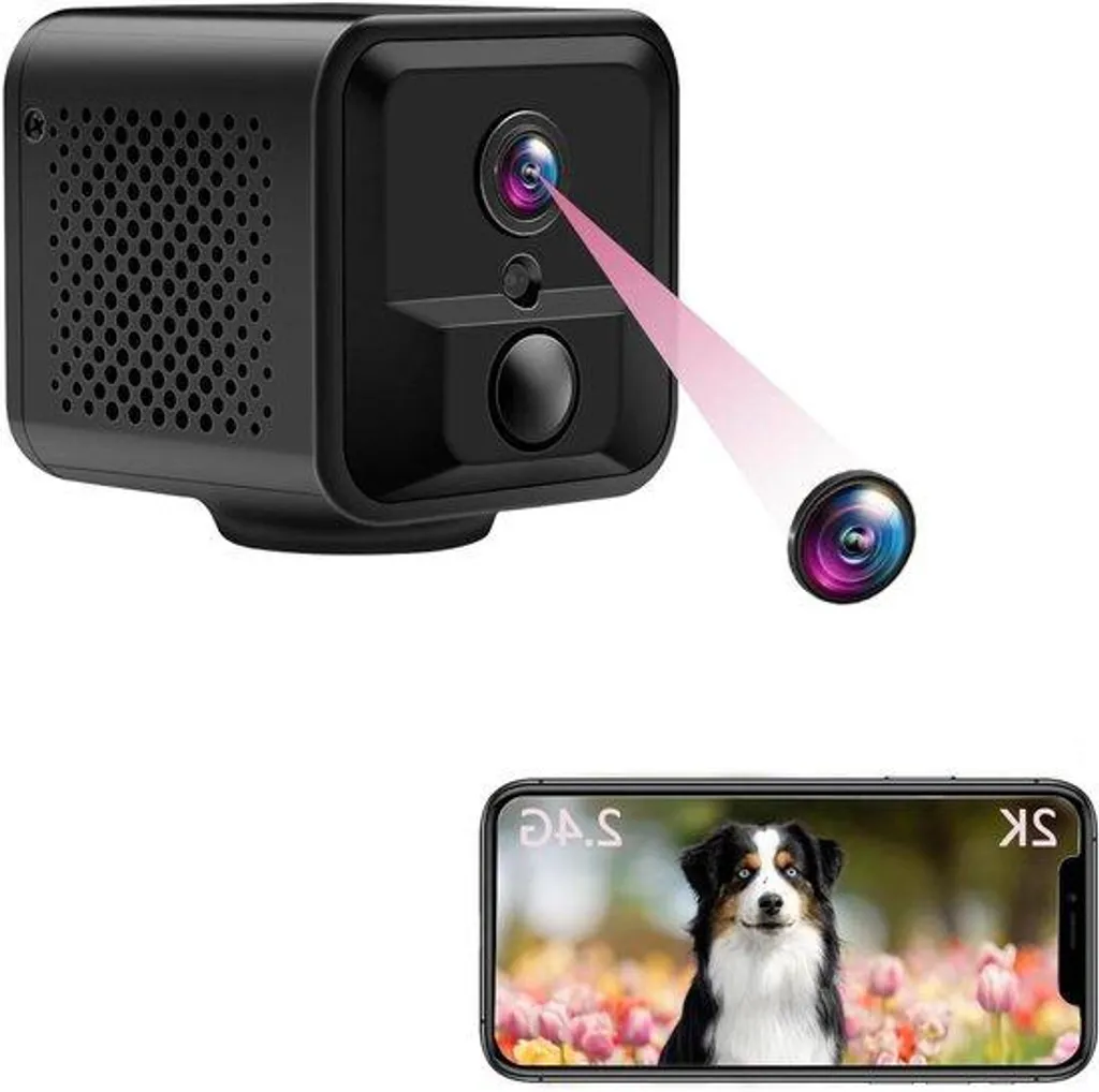 Petite caméra de surveillance PIR avec transmission mobile en temps réel