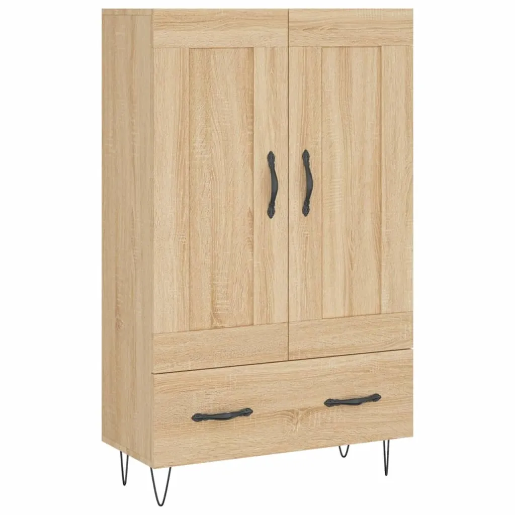 Credenza Rovere Sonoma 69,5x31x115 cm - Mobile Multiuso Salotto