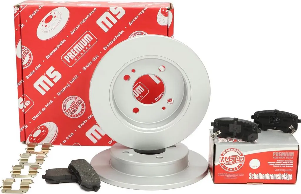 Améliorer le freinage arrière HYUNDAI i10 I - Kit Disques MS 201003240