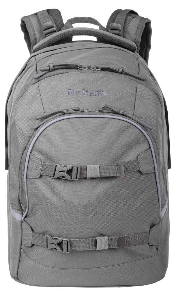 McNeill Schulrucksack Milo School Backpack Grey taupe Produktbild 