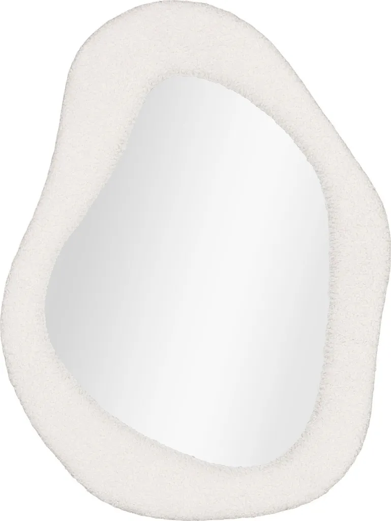 Miroir Bosa blanc 47x61cm : la solution pour éclairer un mur sombre