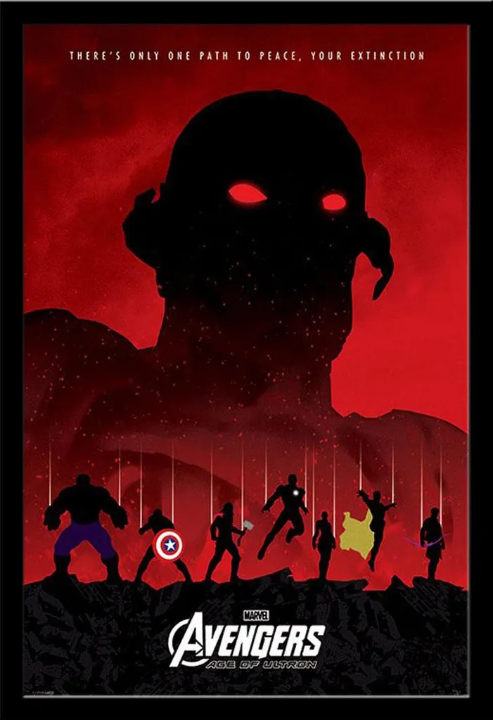 Wall Art Marvel: Poster Avengers Age of Ultron Cornice Shinsuke