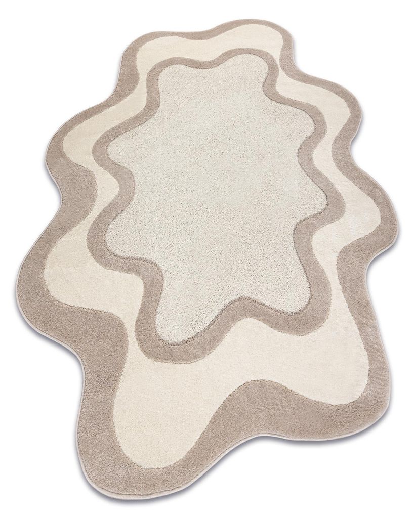 DUNE 8086 SHAPE Teppich creme / beige – Abstraktion, Produktbild 