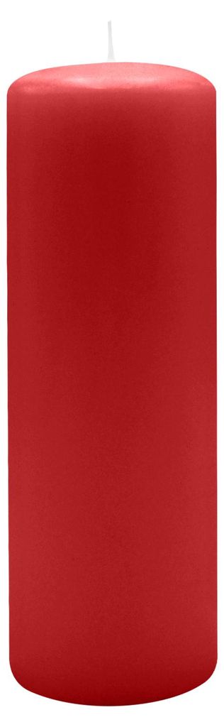 Stumpenkerzen 150 x  Ø 60 mm, Rot, 12 Stück Produktbild 