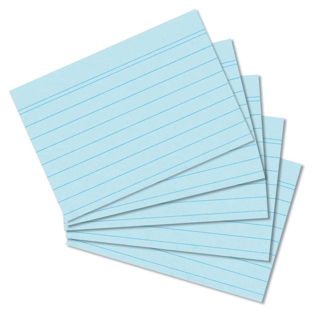 Herlitz 10836310, Blau, 170 g/m², 100 Stück(e) Produktbild 