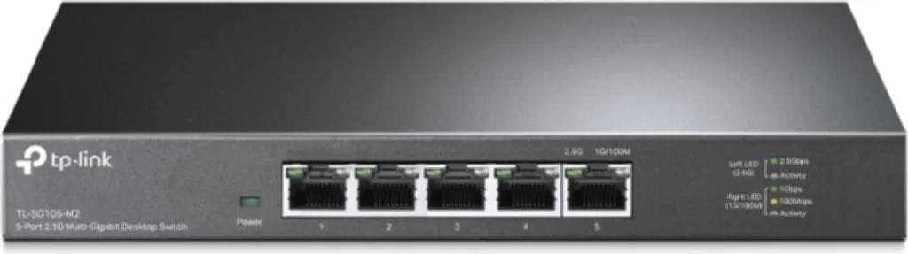 Switch 2.5G TP-Link TL-SG105-M2 : Idéal pour NAS, Gaming et Fibre 2G