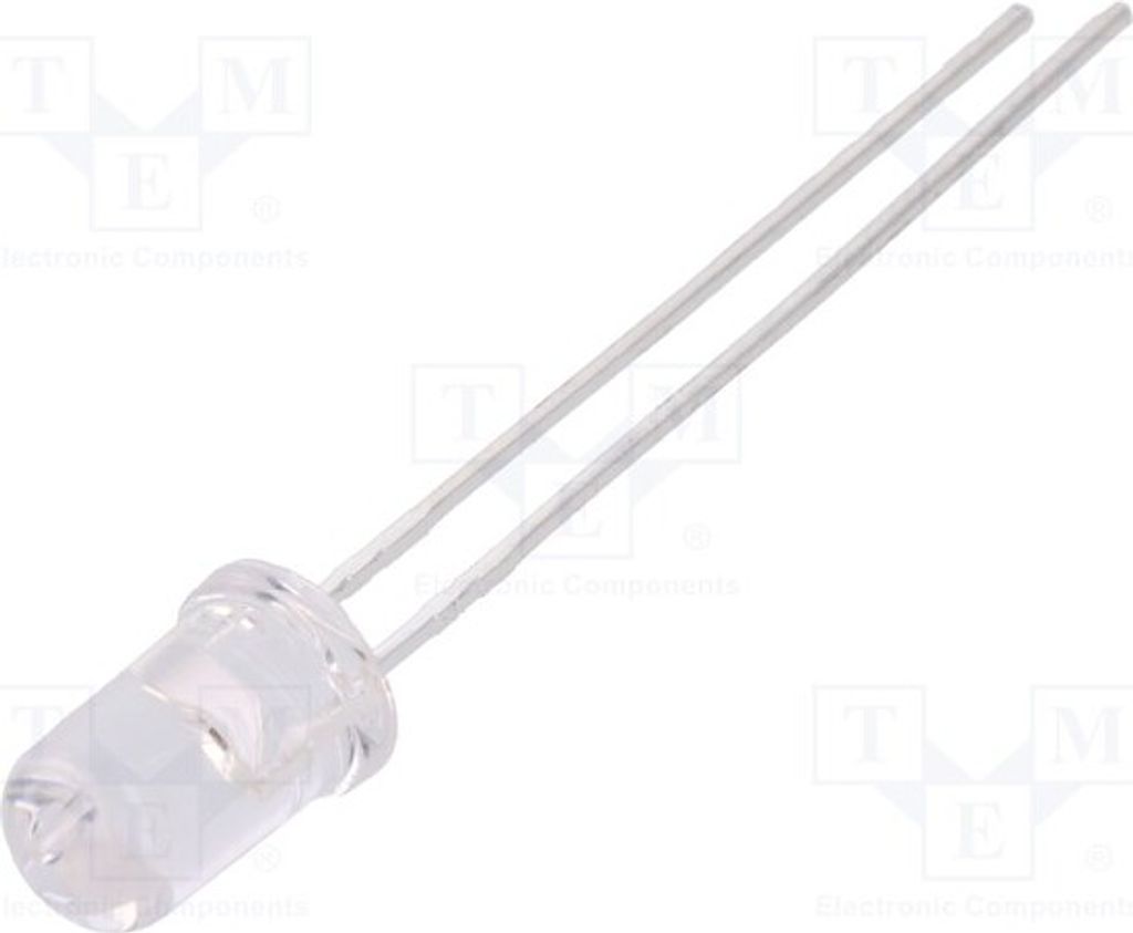 1x LED 20mA beteinfarben 23° 5mm 880÷2500mcd 2,02÷2,4V HLMP-EL24-PS000 LED Dioden