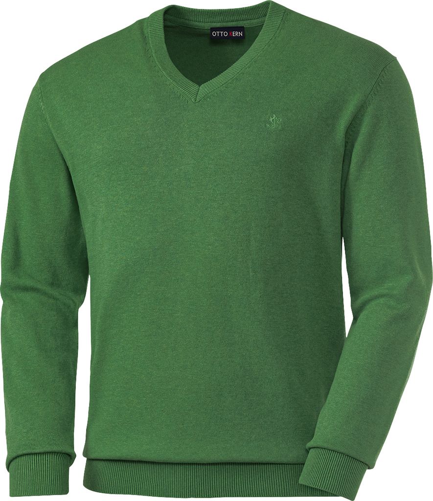 Otto Kern Herren Pullover mit V-Ausschnitt, natürlich Produktbild 
