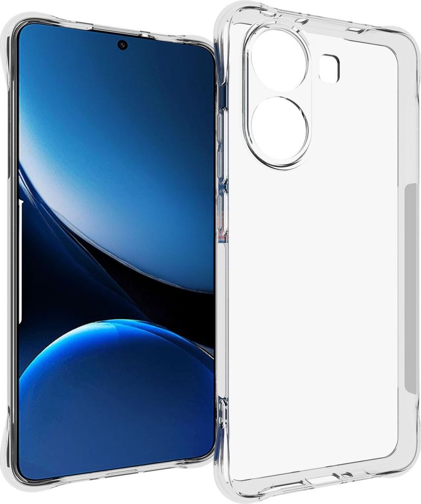 TPU Hülle Clear Armor Soft Case für Xiaomi Redmi Turbo 4 5G - transparent