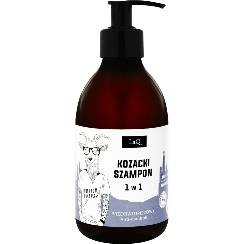 Laq Shampoo für Männer 1 in 1 Ziege Anti-Schuppen 300 ml/ 6100
