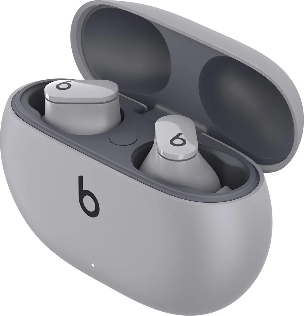 Beats Studio Buds Gris avec Réduction de Bruit Active et Son Spatial Immersif
