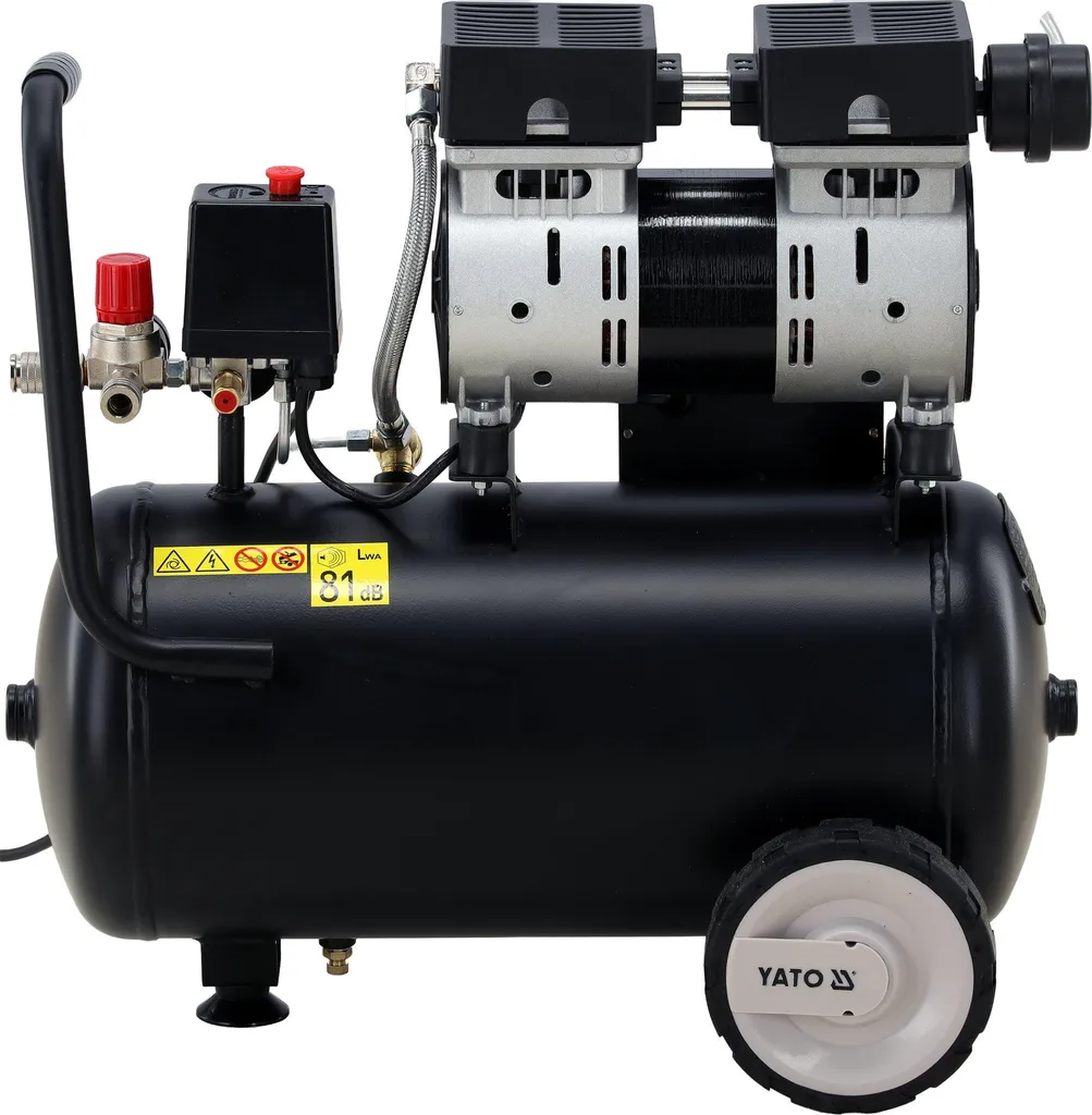 Compresseur sans huile 24 l : Performance silencieuse et compacte