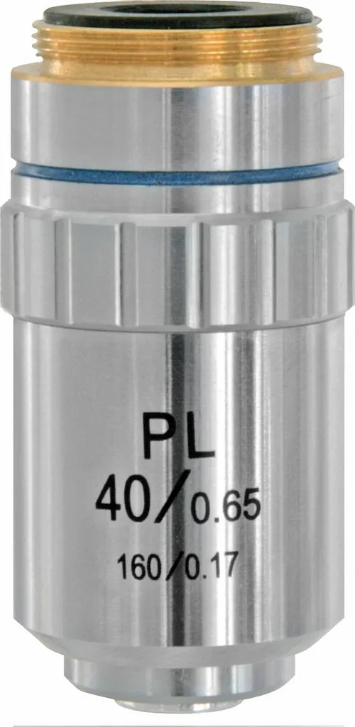 Objectif de microscope 40x pour laboratoire et étude de cellules