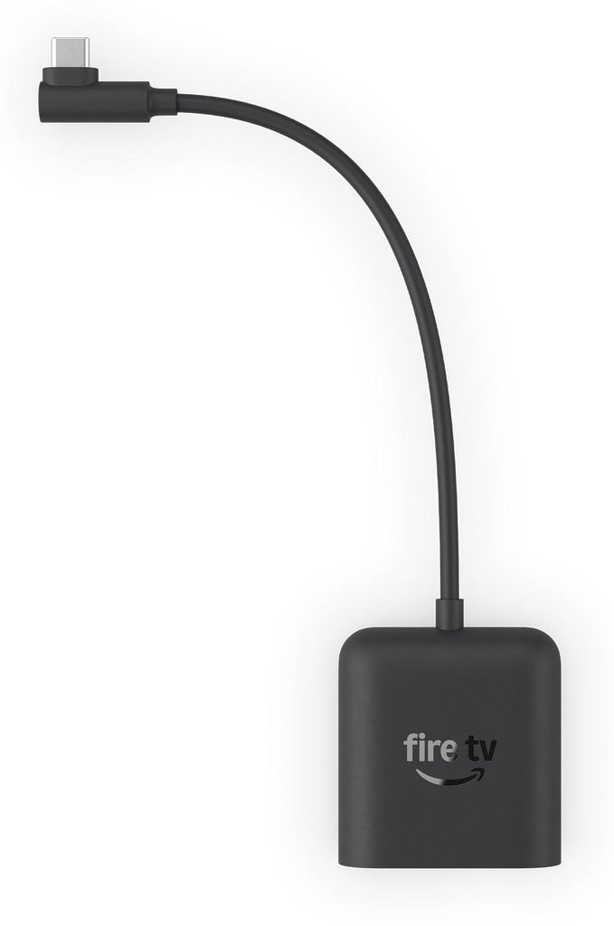 Rechthoekige USB-C naar Ethernet adapter voor Fire TV Stick Productafbeelding 