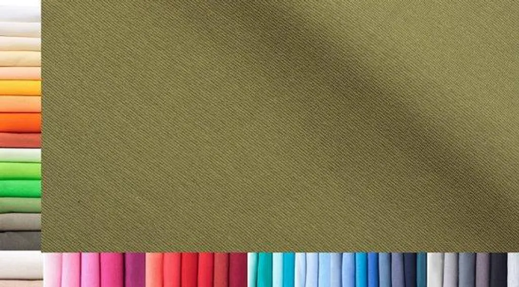 Tissu Jersey Coton Anti-Déformation - Bleu-Vert XXL 150cm de Large