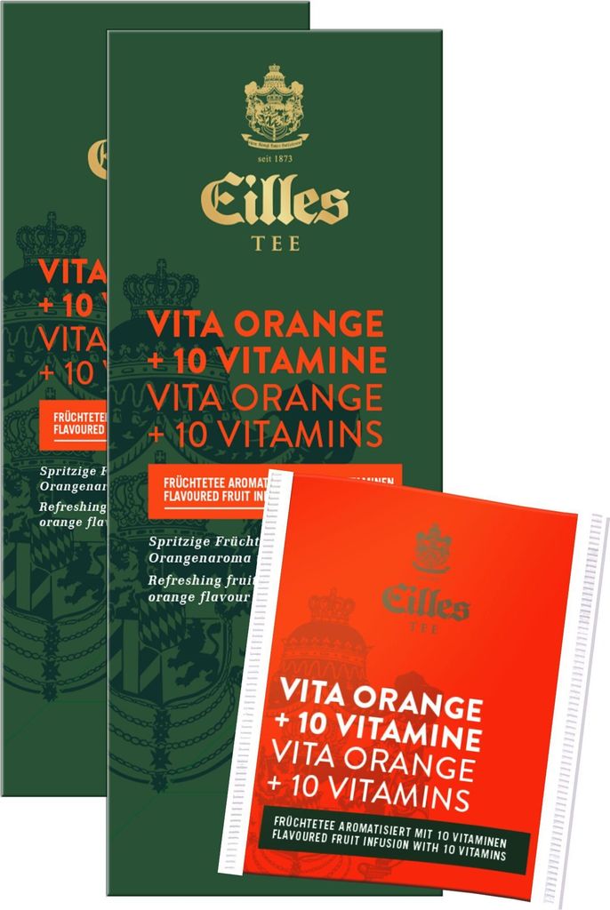 EILLES TEE Teebeutel Vita Orange + 10 Vitamine, Sparpack Produktbild 