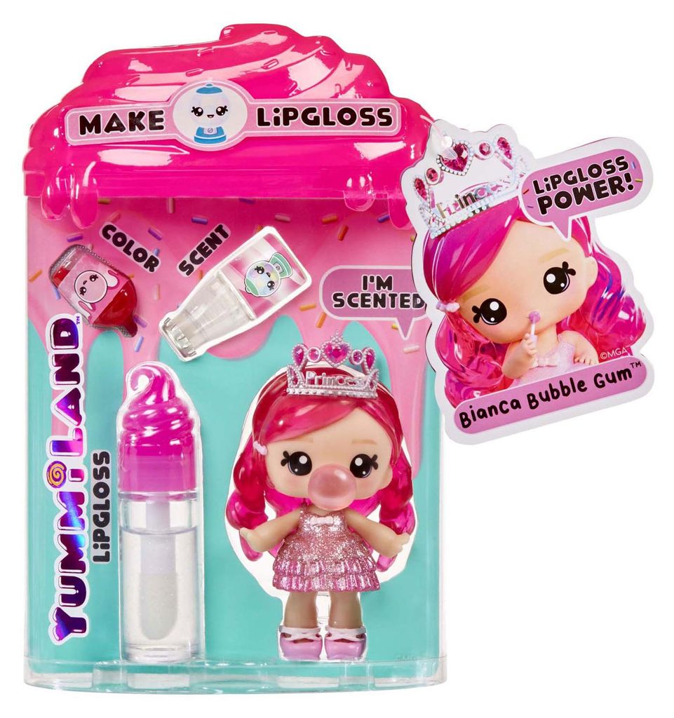 Yummiland Lipgloss Doll - Bianca Bubblegum