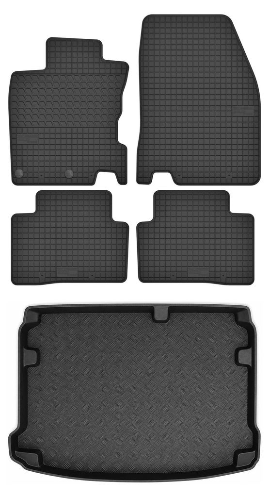 Gumové autokoberce SolidTread + vaňa kufra pre: Nissan Obrázok produktu 