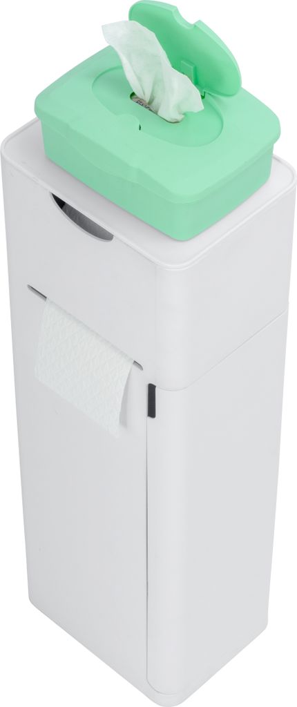 WENKO WC-Garnitur Imon weiß Kunststoff Produktbild 13