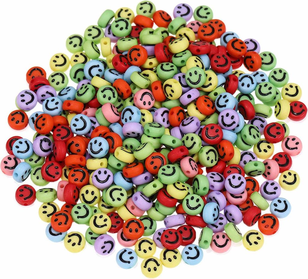 Remeselné korálky okrúhle 100 kusov, 7 x 4 mm okrúhle, Obrázok produktu 