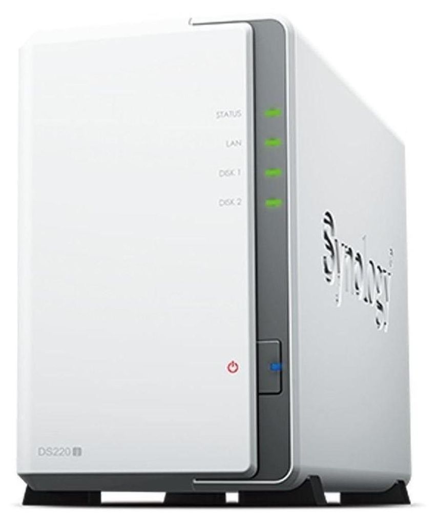 NAS Synology Diskstation DS220J/ 2 zatoki 3,5"- 2,5"/ 512 Zdjęcie produktu 