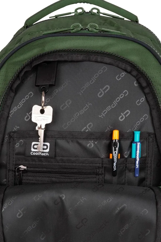 Sac à dos scolaire CoolPack Factor Gradient Grass - Volume 29L Ergonomique