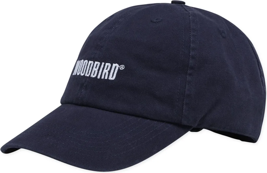 Casquette Woodbird Core Twill Navy : ajustement parfait et confort durable