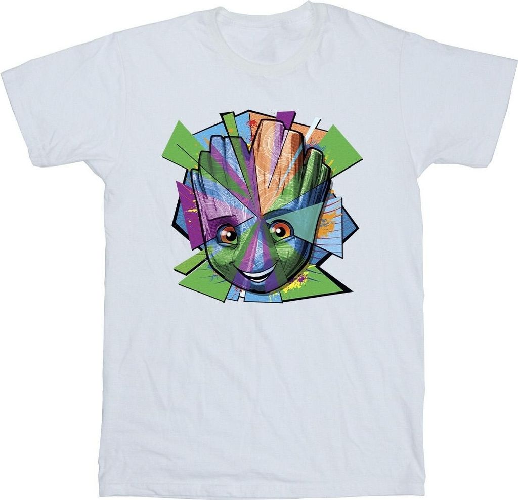 Marvel - "Guardians Of The Galaxy" T-Shirt für Herren BI27841 (4XL) (Weiß)