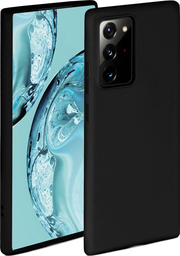 Soft-Case für Samsung Galaxy Note20 Ultra5G, Farbe:Onyx Schwarz